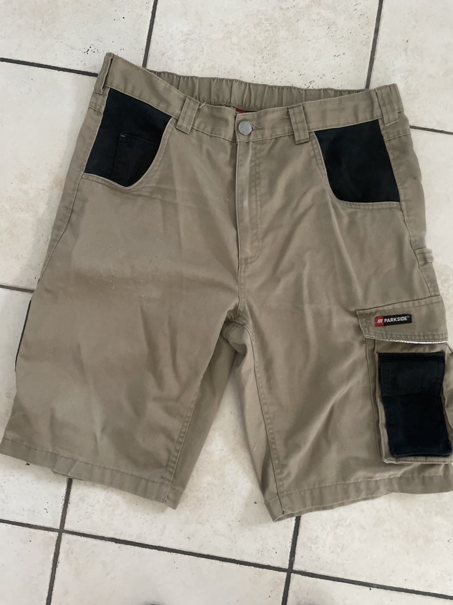 Parkside Pantaloni: Parkside Arbeitsshorts, braun, Gr.54 – Usato da Obergerlafingen venduto da cabo4
