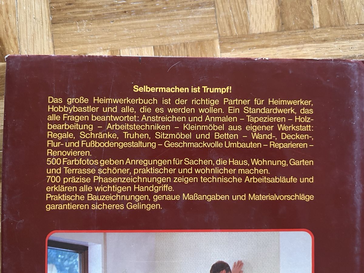 Libri: Das grosse Heimwerkerbuch – Usato da Bern venduto da Dafi7 3