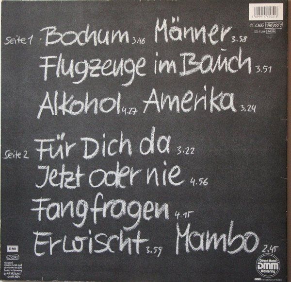 Schallplatten: Herbert Grönemeyer 4630 Bochum – Gebraucht aus Hellikon von Jogi73 1