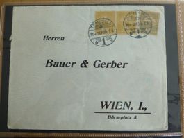 Temesvar, Magyar Kir Posta, nach Wien 1920