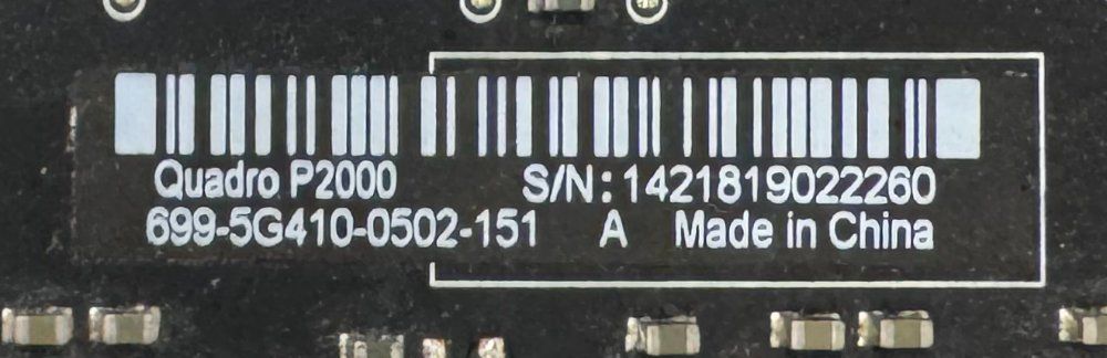 Nvidia Grafikkarten: Nvidia Quadro P2000 5GB – Gebraucht aus Bern von sn8per 4