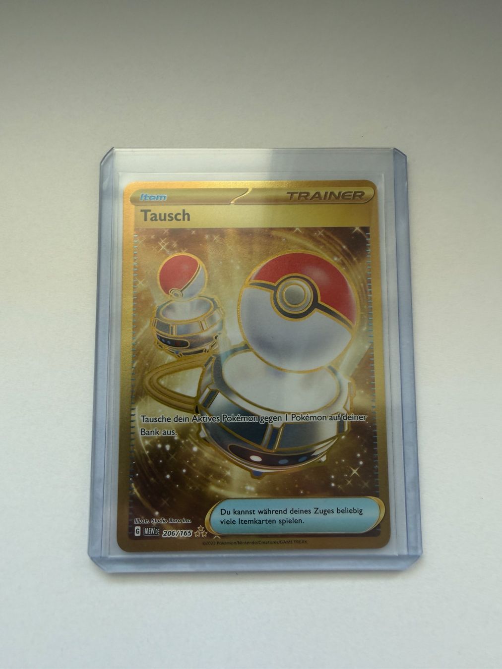 Pokémon Carte collezionabili: Tausch 206/165 – Usato da Geroldswil venduto da mic_6cx5