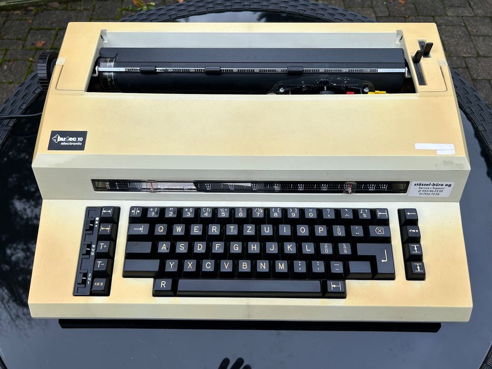 Schreibmaschinen-Unterlage Rutschfest - 33x30,5 Cm Für Vintage Schreibmaschinen