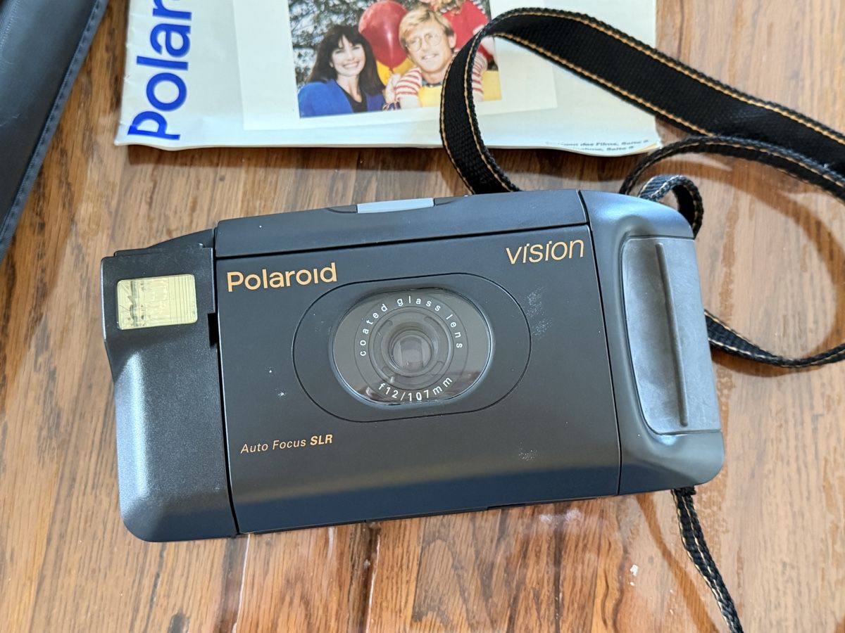 Polaroid Fotocamera: Polaroid Vision Auto Focus SLR mit Tasche & Anleitung – Usato da Zürich venduto da Gadgets2020 6