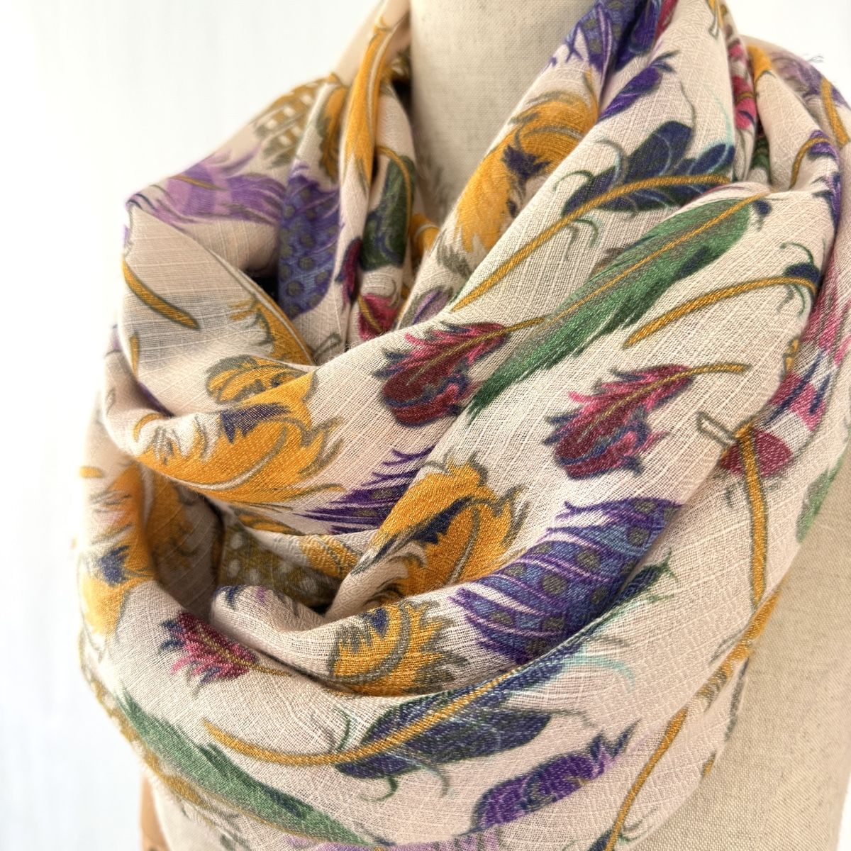 Foulard & Sciarpe: ALBEROTANZA Cashmere/Silk Scarf – Nuovo (secondo la descrizione) da Emmen venduto da Avviivva_Com2023 4