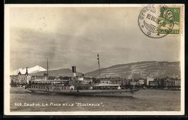 Foto-AK Genève, La Rade et le Dampfer M