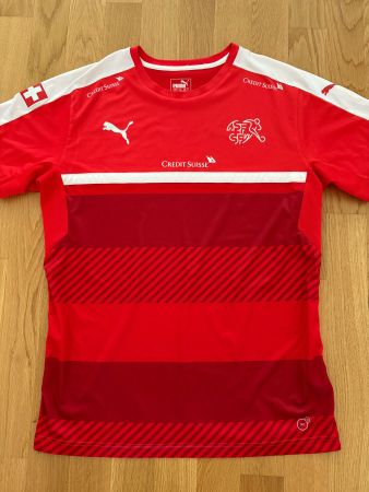 ORIGINAL SCHWEIZ NATI TRIKOT MAILLOT SUISSE PUMA SVIZZERA L