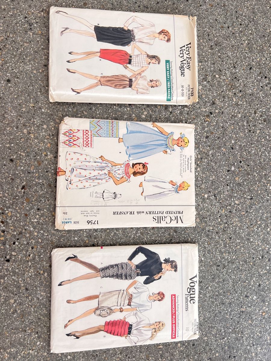 Schnittmuster: 11 vintage sewing patterns  – Neu und originalverpackt aus Lausanne von NYC67 5