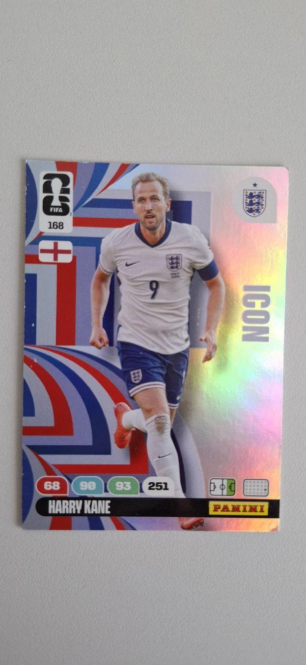 Panini FIFA 2026 - Harry Kane ICON Karte! (Neu (gemäss Beschreibung ...