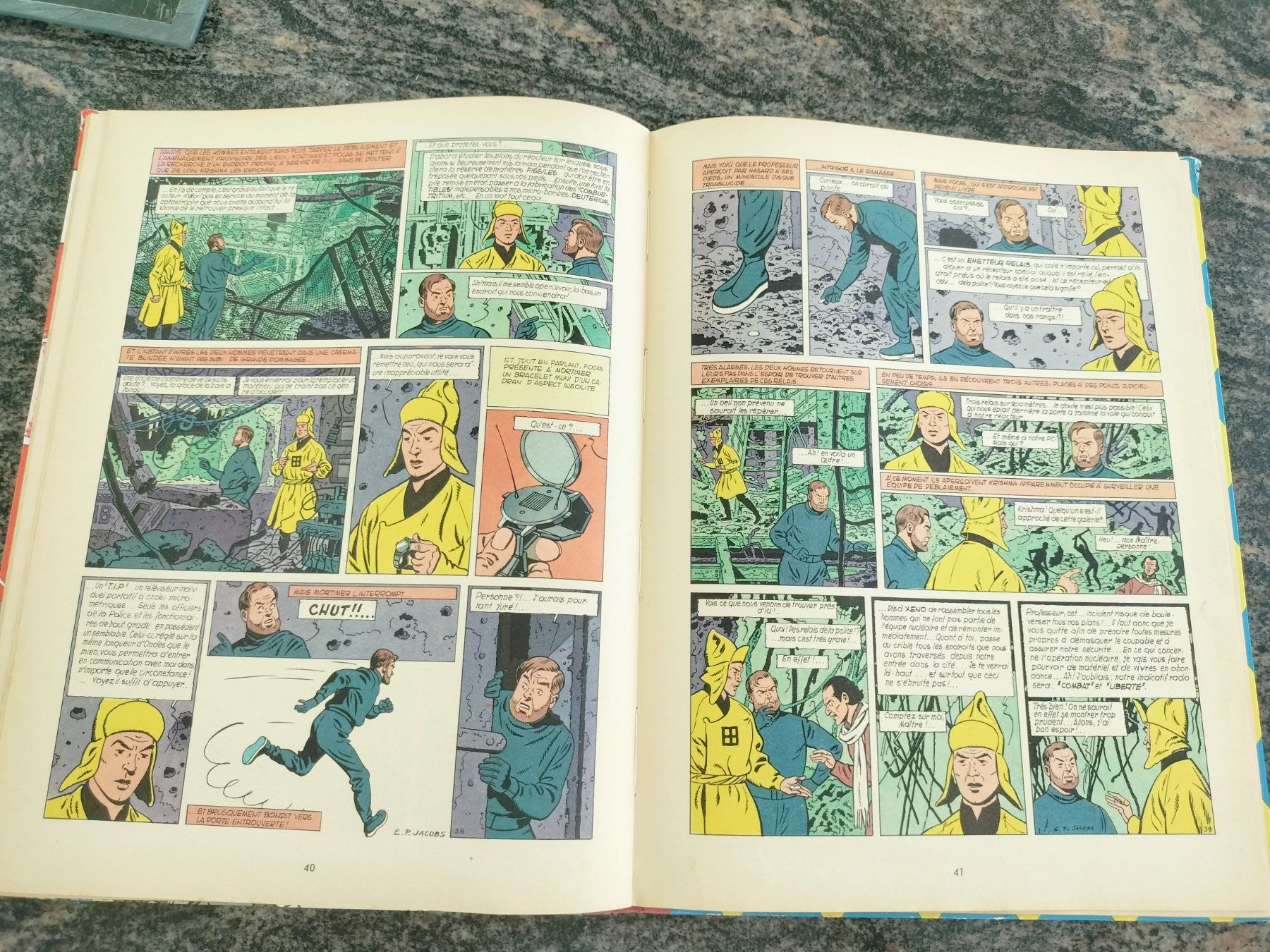 Comics: Le piège diabolique Blake et Mortimer EO 1962 – Gebraucht aus Cortaillod von rozinna 5