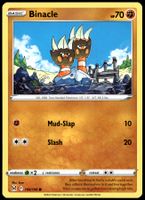 Pokémon Binacle 106/196   SWSH11 Lost Origin