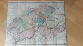 Landeskarte um 1830 Kellers new and correct map