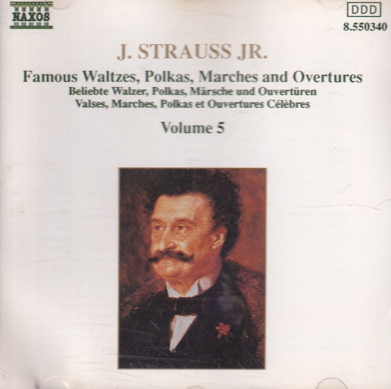 CDs: CD ab Fr. 1.--, J. Strauss Jr - Volume 5 – Gebraucht aus Lausen von Mondeo10628