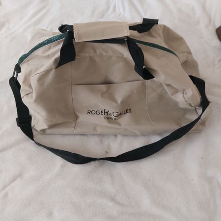 Sac de voyage Roger et Gallet beige état correct