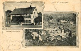 Turbenthal   ZH   (mit Balkenstempel)     um  1 9 0 6