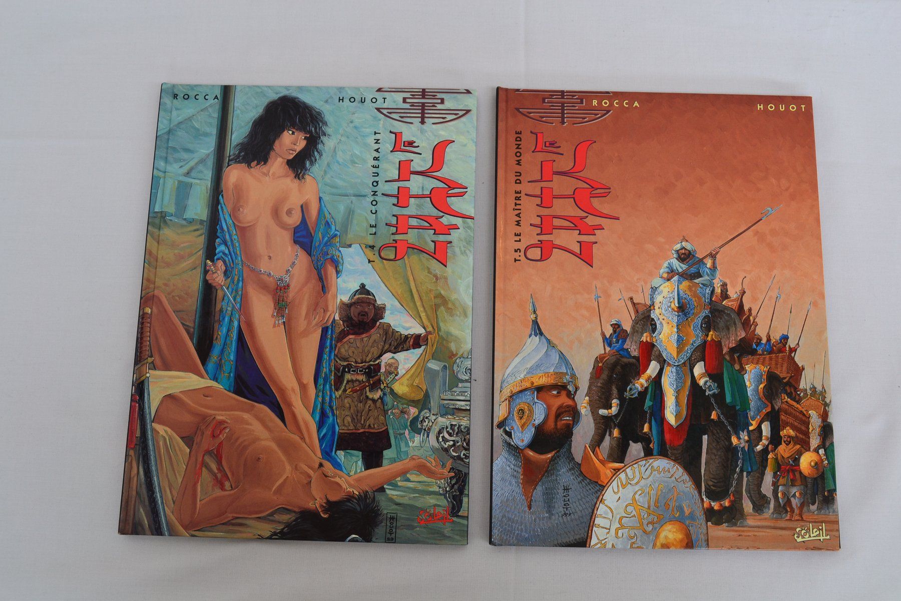 Fumetti: Le Khan Comic-Set 5 Bände Rocca Houot – Usato da Winterthur venduto da BK-Brocki_Winterthur 2