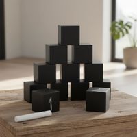 Cubes Ardoise en bois ( NEUF )