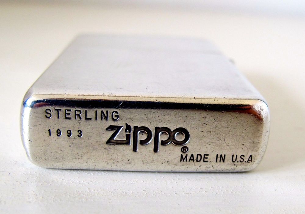 Zippo Sterling Silver Made in USA 1993 | Kaufen auf Ricardo