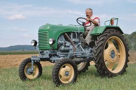 Traktor Rarität 1 Zylinder Steyr 80 Oldi mit gültiger MFK
