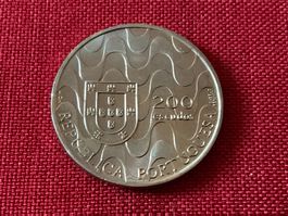 Portugiesische Sammlermünze - 200 Escudos - 1992