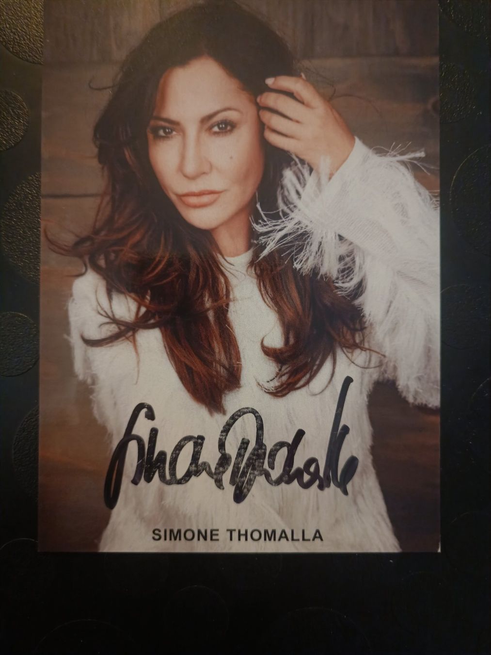 Autographes: Simone Thomalla - handsignierte Autogrammkarte – D'occasion à Menziken par Artographs