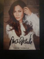Simone Thomalla - handsignierte Autogrammkarte