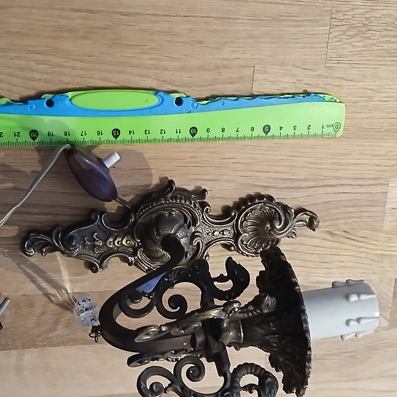 Lampes: Applique da parete antiche, set di 2, perfette! – D'occasion à orpund par luganega 2