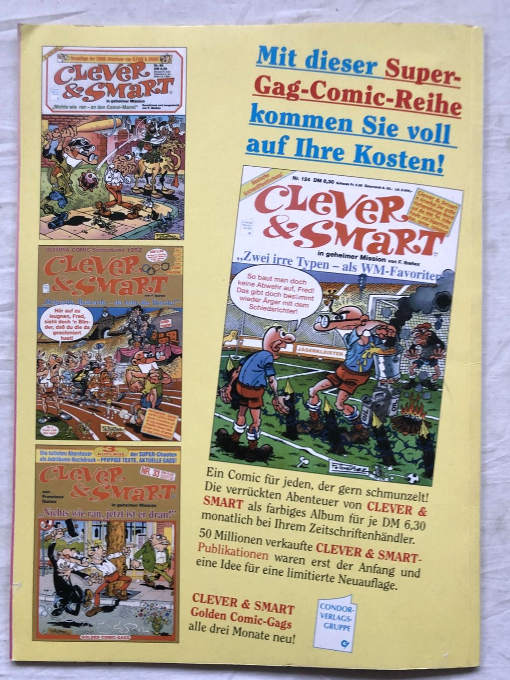 Fumetti: CLEVER & SMART - Nr.137 - 1.Auflage – Usato da Schaffhausen venduto da durruti 4