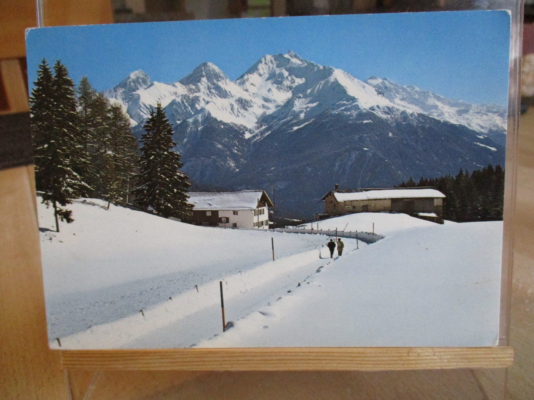 Ansichtskarten: Lenzerheide Postkarte 1988  1 – Gebraucht aus Felsberg von sanwill