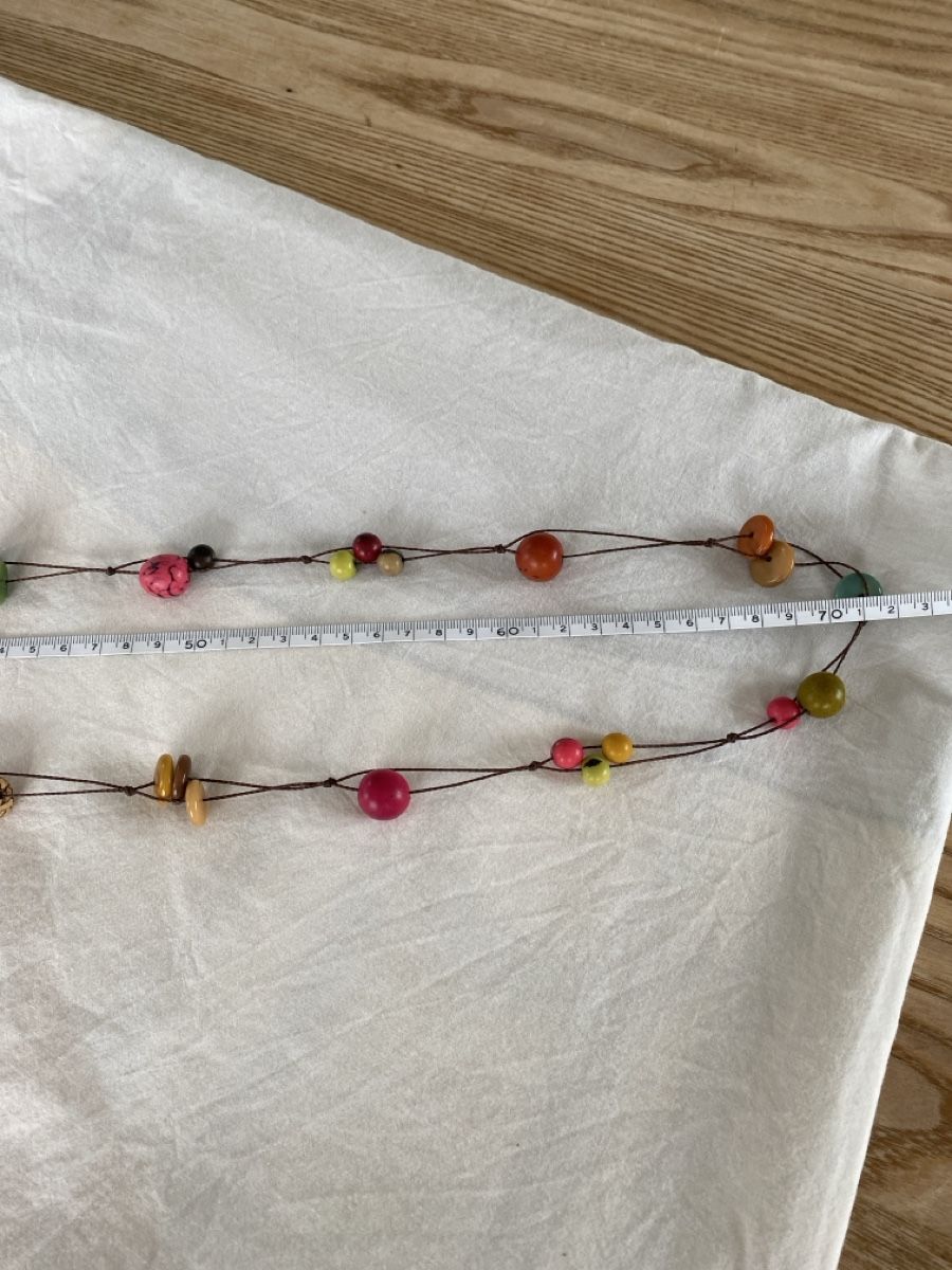 Colliers: Collier perles artisanal multicolore  – D'occasion à Lonay par Ikoko 3