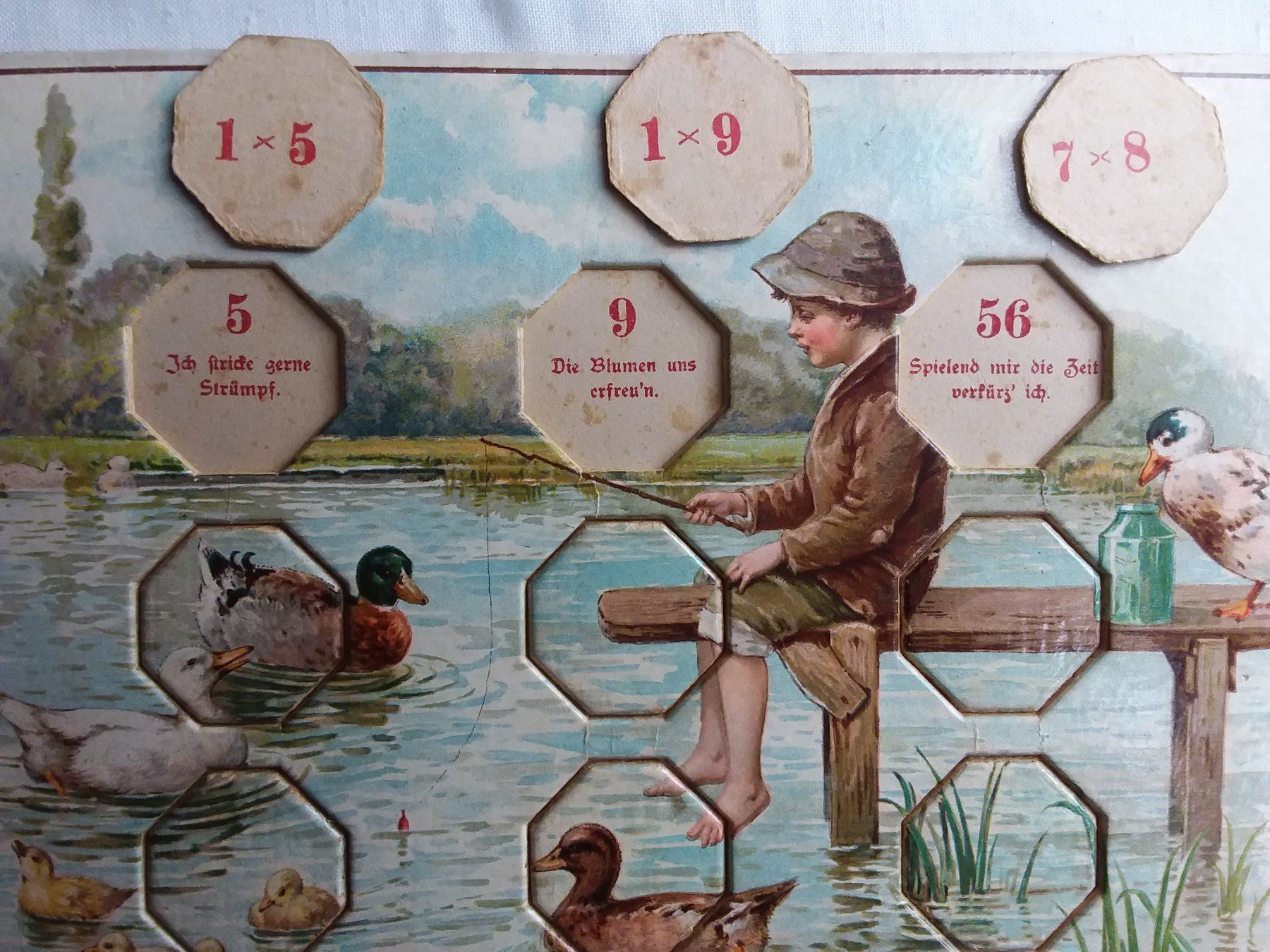 Jeux: Antikes Puzzle Mathematik Spiel um 1900 – D'occasion à Zürich par sanwit 3
