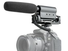 PROFI INTERVIEW MIKROFON - NIKON - CANON - DSLR SLR - EOS