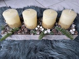 Adventskranz Kerzenhalter Weihnachten Deko
