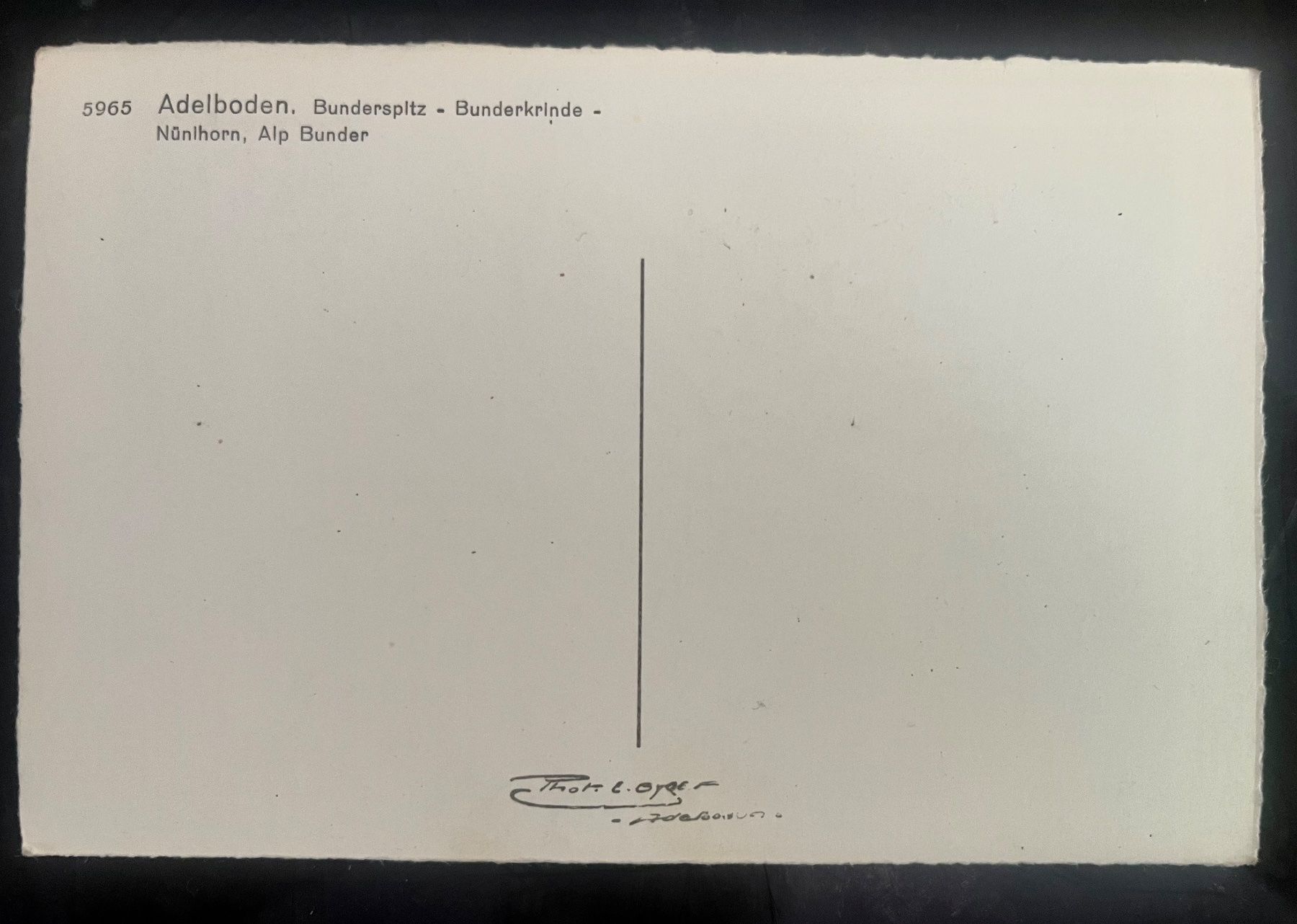 Ansichtskarten: Adelboden Bunderspitz Nanihorn alte Postkarte – Gebraucht aus Basel von so1_nf6l 1