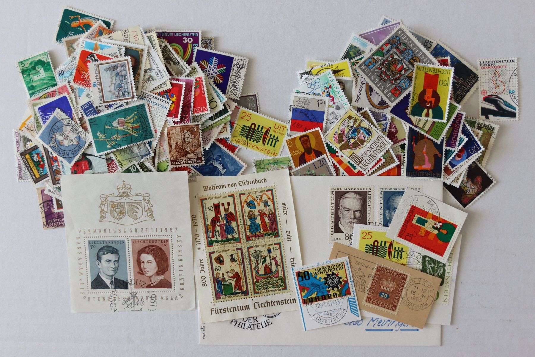 Tous les timbres: Briefmarken Lichtenstein – D'occasion à Oberentfelden par lakipul 5