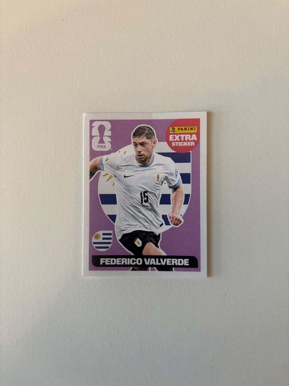 Panini Carte collezionabili: Panini 2026 Extra Sticker Federico Valverde. – Usato da Russikon venduto da ner_qjl9