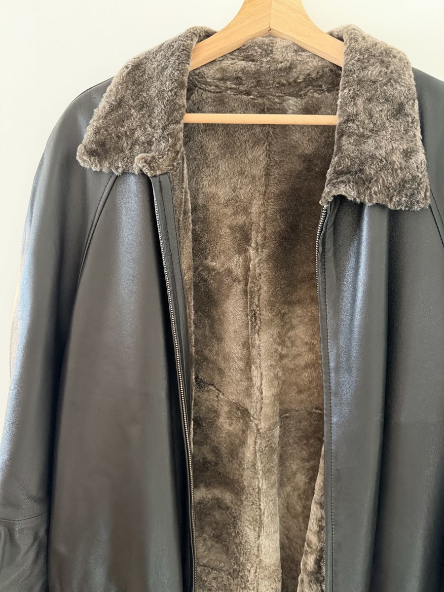 Giacche: Winter-Lederjacke mit warmem Futter, Top Zustand! – Nuovo (secondo la descrizione) da Weiningen ZH venduto da MelVintage 1