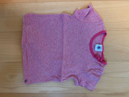 Petit Bateau T-Shirt rot-weiss gestreift 94cm guter Zustand
