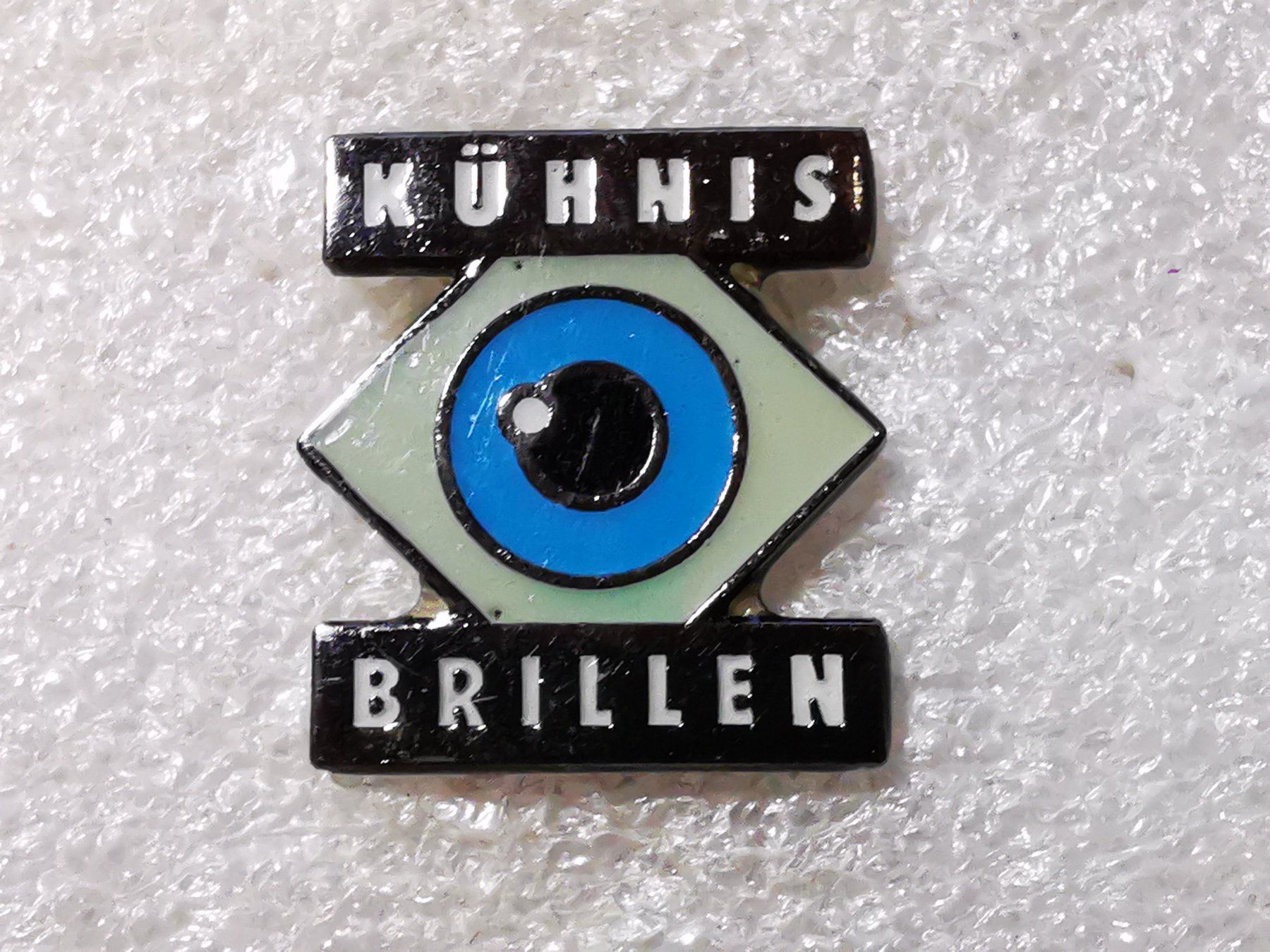 Placchette & Badge: Ansteckpin 69: Kühni's Brillen – Usato da Oppligen venduto da Pin-Fall-Shop