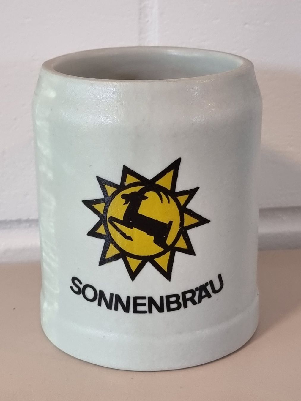 Bicchieri: Sonnenbräu Steingut Bierkrug / Humpen – Usato da Lommis venduto da 0815undmehr