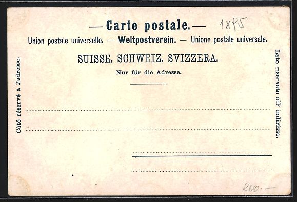 Cartoline postali: Litho Ragaz, Ortsansicht, Bad Pfäffers, – Usato da Berlin venduto da bartko-reher 1