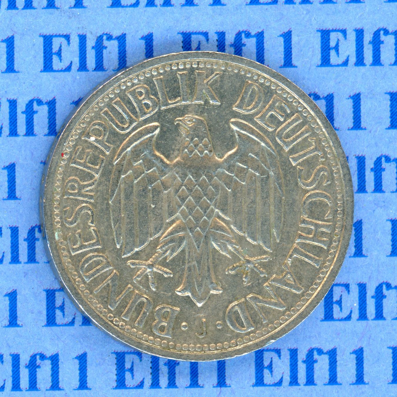 Alle Münzen: DEM___1.00 1971J -vz 1 Deutsche Mark – Gebraucht aus Widnau von Elf11 1