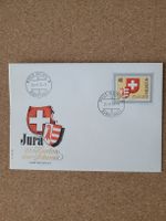 Umschlag mit Marke Jura Helvetia