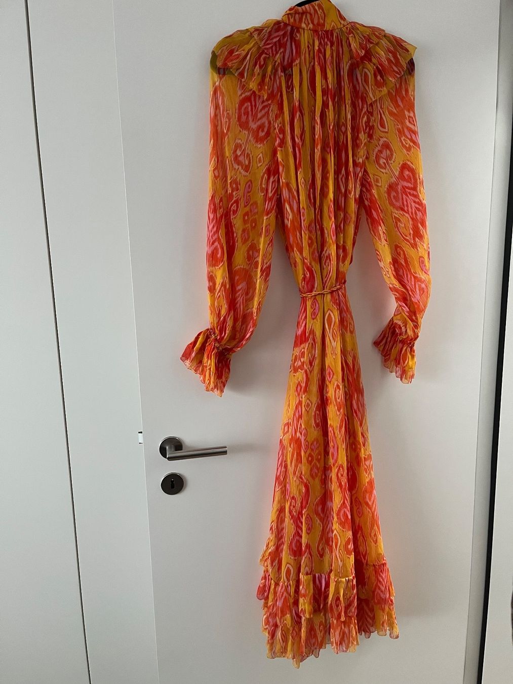 Zimmermann Vestiti: Zimmermann Seide Midi Kleid in Orange – Nuovo (secondo la descrizione) da Meilen venduto da Emma_321 7