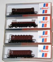 Roco Spur N - Set mit 4 Güterwagen - aus Sammlung