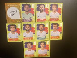 PANINI STICKER NZL 1-2-6-8-10-11-14-15-16-20
