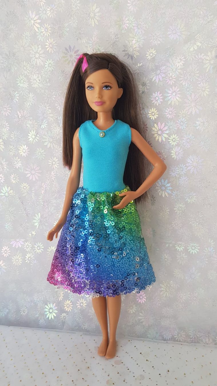 Puppen: Barbie Kleid für Skipper Barbieschwester – Neu (gemäss Beschreibung) aus Lachen SZ von Sakura4hime 1