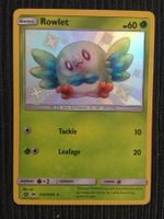 Pokemon Rowlet Shiny Hidden Fates