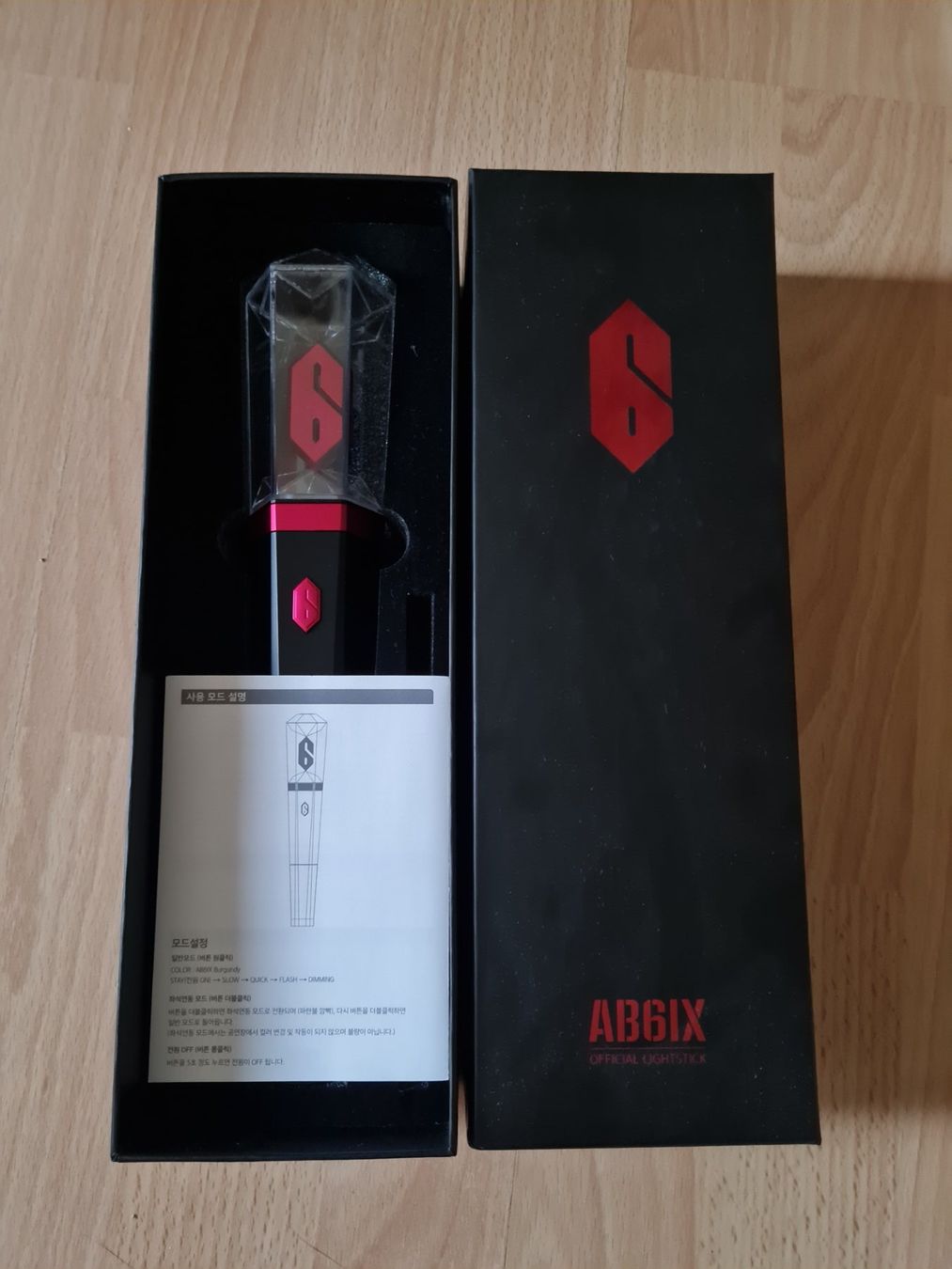 Lampade: Ab6ix Lightstick K-Pop – Nuovo e nell'imballaggio originale da Rüti ZH venduto da Elisa133