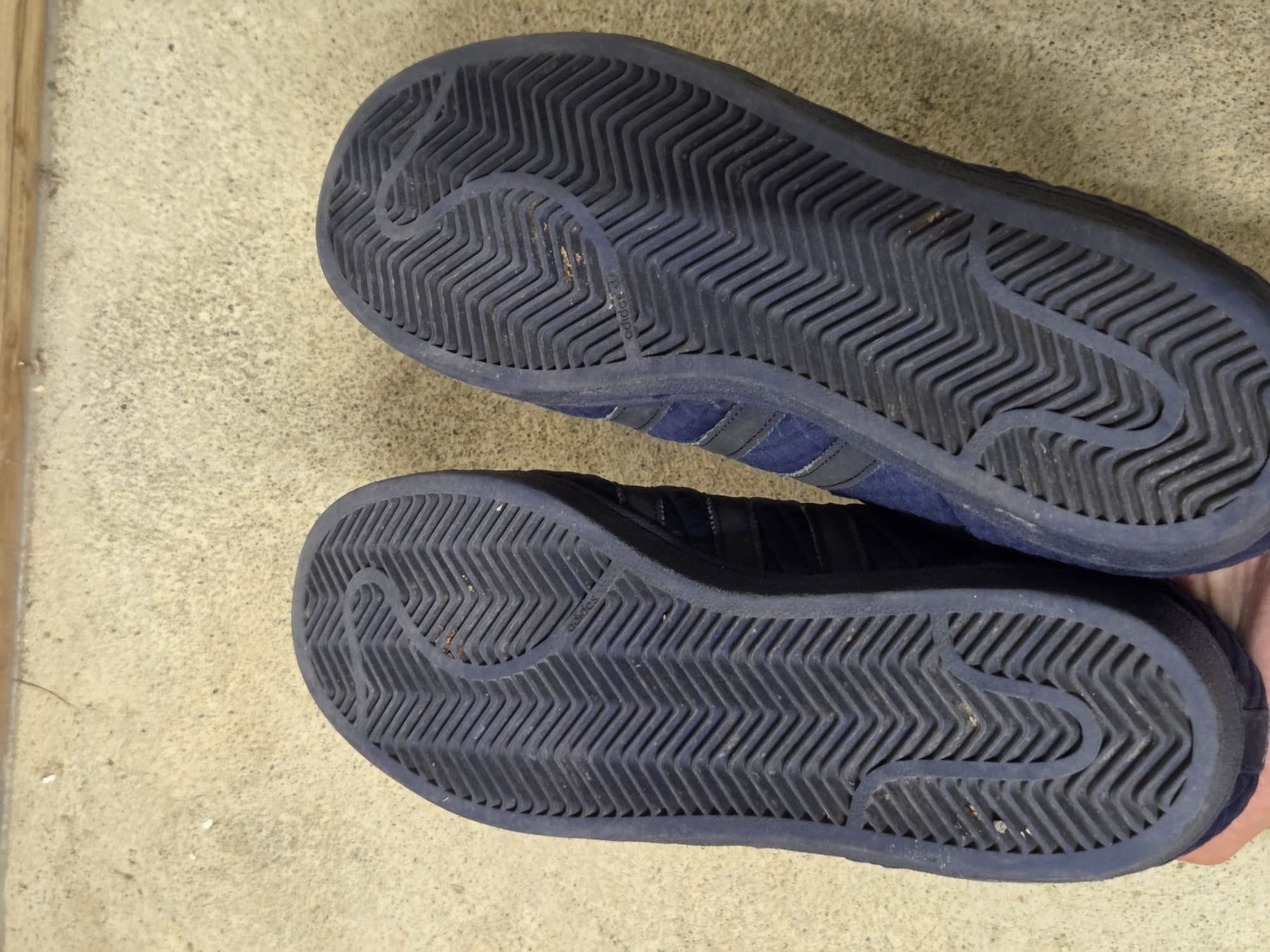 Scarpe da uomo: Adidas Superstar Sneaker dunkelblau  – Nuovo (secondo la descrizione) da Dürrenäsch venduto da Fonsi_12 1